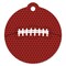 Big Dot of Happiness End Zone - Football - Baby Shower or Birthday Party Favor Gift Tags (Set of 20)